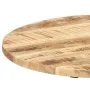 Mesa auxiliar madera de mango y hierro fundido 60x(46-63) cm by , Side tables - Ref: Foro24-247915, Price: 136,74 €, Discount: %