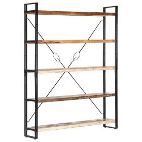 Estantería de 5 niveles madera maciza reciclada