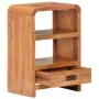 Mesita de noche madera maciza acacia acabado miel 40x30x60 cm de , Mesitas de noche - Ref: Foro24-289633, Precio: 183,99 €, D...