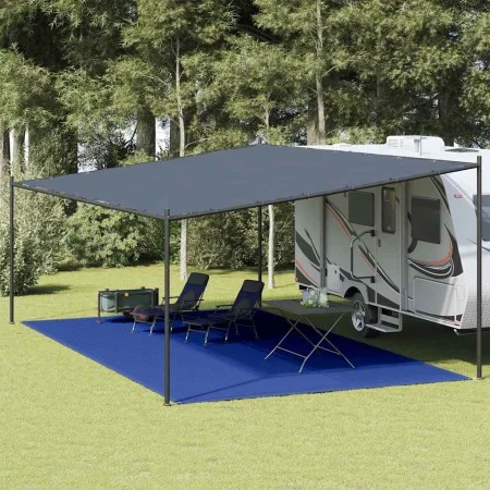 Alfombra para tienda de campaña HDPE azul 400x800 cm by , Tent Accessories - Ref: Foro24-310735, Price: 59,75 €, Discount: %