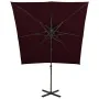 Sombrilla jardín voladiza cubierta doble rojo burdeos 250x250cm de , Sombrillas - Ref: Foro24-312358, Precio: 257,96 €, Descu...
