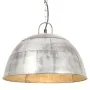 Lámpara colgante vintage 25 W plateada redonda 41 cm E27 by , Lamps - Ref: Foro24-320541, Price: 68,91 €, Discount: %