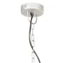 Lámpara colgante vintage 25 W plateada redonda 41 cm E27 by , Lamps - Ref: Foro24-320541, Price: 68,91 €, Discount: %