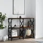 Mesa consola madera de ingeniería marrón roble 100x28x80,5 cm | Foro24.es | Tu tienda online para hogar, jardín y más Foro24.es