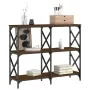 Mesa consola madera de ingeniería marrón roble 100x28x80,5 cm | Foro24.es | Tu tienda online para hogar, jardín y más Foro24.es
