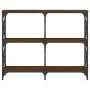 Mesa consola madera de ingeniería marrón roble 100x28x80,5 cm | Foro24.es | Tu tienda online para hogar, jardín y más Foro24.es