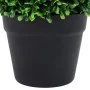 Plantas de boj artificial 2 uds forma bola maceta verde 27 cm by , artificial flora - Ref: Foro24-336520, Price: 36,36 €, Dis...
