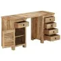 Escritorio con pedestal madera maciza de mango 140x50x77 cm von , Schreibtische - Ref: Foro24-338209, Preis: 485,29 €, Rabatt: %