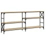 Mesa consola madera de ingeniería roble Sonoma 180x29x76,5 cm | Foro24.es | Tu tienda online para hogar, jardín y más Foro24.es