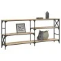Mesa consola madera de ingeniería roble Sonoma 180x29x76,5 cm | Foro24.es | Tu tienda online para hogar, jardín y más Foro24.es