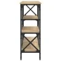 Mesa consola madera de ingeniería roble Sonoma 180x29x76,5 cm | Foro24.es | Tu tienda online para hogar, jardín y más Foro24.es