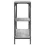 Mesa consola madera de ingeniería gris Sonoma 88,5x30x75 cm by , Side tables - Ref: Foro24-835482, Price: 46,95 €, Discount: %
