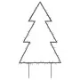 Árbol de Navidad luces decorativas con estacas 80 LED 60 cm | Foro24.es | Tu tienda online para hogar, jardín y más Foro24.es