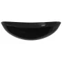 Lavabo de vidrio templado negro 54,5x35x15,5 cm de , Lavabos - Ref: Foro24-345250, Precio: 106,33 €, Descuento: %