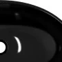 Lavabo de vidrio templado negro 54,5x35x15,5 cm de , Lavabos - Ref: Foro24-345250, Precio: 106,33 €, Descuento: %
