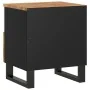 Mesitas de noche 2 uds madera maciza acacia y contrachapada by , Nightstands - Ref: Foro24-350651, Price: 111,66 €, Discount:...