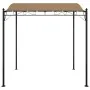 Toldo acero y tela gris taupe 2x2,3 m 180 g/m² by , Tents and gazebos - Ref: Foro24-362393, Price: 175,30 €, Discount: %