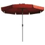 Madison Sombrilla de jardín redonda Flores Luxe rojo ladrillo 300 cm de , Sombrillas - Ref: Foro24-423701, Precio: 137,58 €, ...