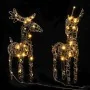 Renos de Navidad 4 unidades ratán 240 LEDs blanco cálido | Foro24.es | Tu tienda online para hogar, jardín y más Foro24.es