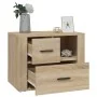 Mesita de noche madera contrachapada roble sonoma 60x36x45 cm | Foro24.es | Tu tienda online para hogar, jardín y más Foro24.es
