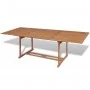 Set comedor de jardín 11 pzas con sillas plegables teca maciza de , Conjuntos de jardín - Ref: Foro24-43043, Precio: 898,13 €...