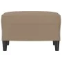 Reposapiés de cuero sintético color capuchino 60x50x41 cm de , Otomanas - Ref: Foro24-349292, Precio: 51,72 €, Descuento: -5%%