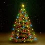 Red de luces de árbol de Navidad 210 LEDs de colores 210 cm by , Hoses and string lights - Ref: Foro24-328883, Price: 22,19 €...