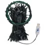 Red de luces de árbol de Navidad 210 LEDs de colores 210 cm by , Hoses and string lights - Ref: Foro24-328883, Price: 22,19 €...