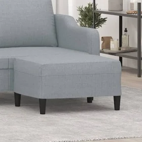 Reposapiés de tela gris claro 70x55x41 cm von , Osmanen - Ref: Foro24-349303, Preis: 59,76 €, Rabatt: -5%%