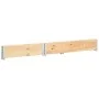 Collar de caja de pallet madera maciza de pino 80x120 cm by , Loading platforms and pallets - Ref: Foro24-310050, Price: 54,2...