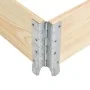 Collar de caja de pallet madera maciza de pino 80x120 cm by , Loading platforms and pallets - Ref: Foro24-310050, Price: 54,2...