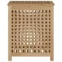 Cesto de la ropa sucia madera maciza de teca 50x35x60 cm von , Wäschekörbe - Ref: Foro24-340761, Preis: 92,75 €, Rabatt: %