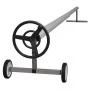 Enrollador para la cubierta de piscina con base de acero de , Accesorios para piscinas y spa - Ref: Foro24-90714, Precio: 454...