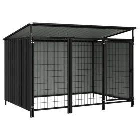 Perrera de exterior 193x133x116 cm von , Hundehütten und Zäune - Ref: Foro24-144050, Preis: 480,90 €, Rabatt: %