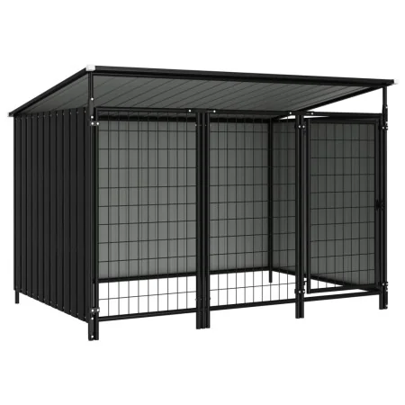 Perrera de exterior 193x133x116 cm by , Dog kennels and fences - Ref: Foro24-144050, Price: 480,90 €, Discount: %