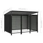 Perrera de exterior 193x133x116 cm by , Dog kennels and fences - Ref: Foro24-144050, Price: 480,90 €, Discount: %