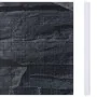 Panel de valla de PVC gris aspecto piedra 35x0,19 m by , fence panels - Ref: Foro24-147864, Price: 40,96 €, Discount: %