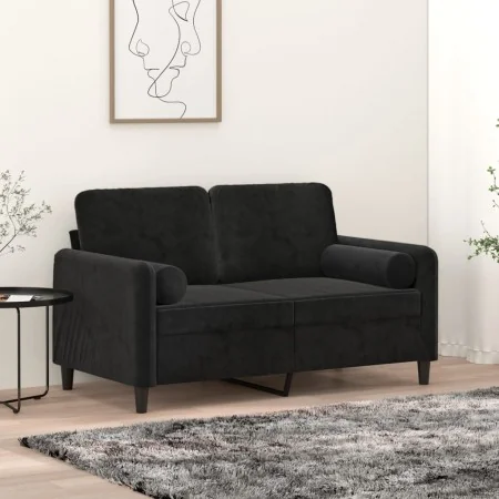 Cojines decorativos 2 uds terciopelo negro 15x50 cm von , Kissen - Ref: Foro24-349514, Preis: 29,54 €, Rabatt: %