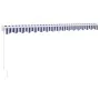 Toldo retráctil aluminio y tela azul y blanco 4,5x3 m von , Markisen - Ref: Foro24-3154424, Preis: 320,52 €, Rabatt: %