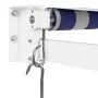 Toldo retráctil aluminio y tela azul y blanco 4,5x3 m von , Markisen - Ref: Foro24-3154424, Preis: 320,52 €, Rabatt: %