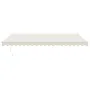 Toldo retráctil aluminio y tela color crema 5x3 m by , Awnings - Ref: Foro24-3154430, Price: 371,48 €, Discount: %