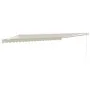 Toldo retráctil aluminio y tela color crema 5x3 m by , Awnings - Ref: Foro24-3154430, Price: 371,48 €, Discount: %