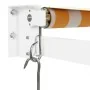 Toldo retráctil aluminio y tela amarillo y blanco 3,5x2,5 m by , Awnings - Ref: Foro24-3154432, Price: 204,61 €, Discount: %
