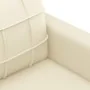 Juego de sofás con cojines 2 piezas cuero sintético color crema by , Sofas - Ref: Foro24-3201369, Price: 391,77 €, Discount: ...
