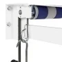 Toldo retráctil automático azul y blanco 3,5x2,5 m by , Awnings - Ref: Foro24-3154472, Price: 286,12 €, Discount: -5%%