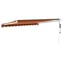 Toldo retráctil automático naranja y marrón 3x2,5 m von , Markisen - Ref: Foro24-3154491, Preis: 263,36 €, Rabatt: %