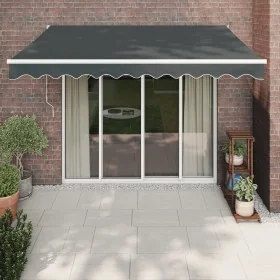 Toldo retráctil automático gris antracita 3,5x2,5 m von , Markisen - Ref: Foro24-3154487, Preis: 284,50 €, Rabatt: -5%%