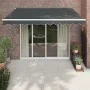 Toldo retráctil automático gris antracita 3,5x2,5 m de , Toldos - Ref: Foro24-3154487, Precio: 285,22 €, Descuento: %