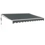 Toldo retráctil automático gris antracita 3,5x2,5 m de , Toldos - Ref: Foro24-3154487, Precio: 285,22 €, Descuento: %