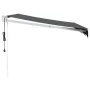 Toldo retráctil automático gris antracita 3,5x2,5 m de , Toldos - Ref: Foro24-3154487, Precio: 285,22 €, Descuento: %